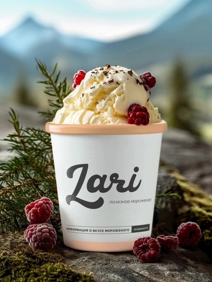 Ванильное мороженое Lari